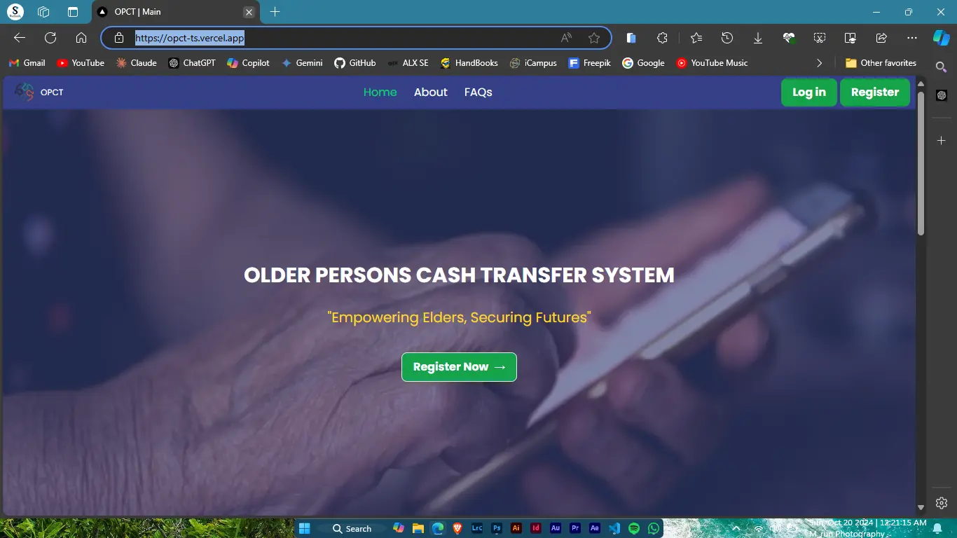 OPCT Application System